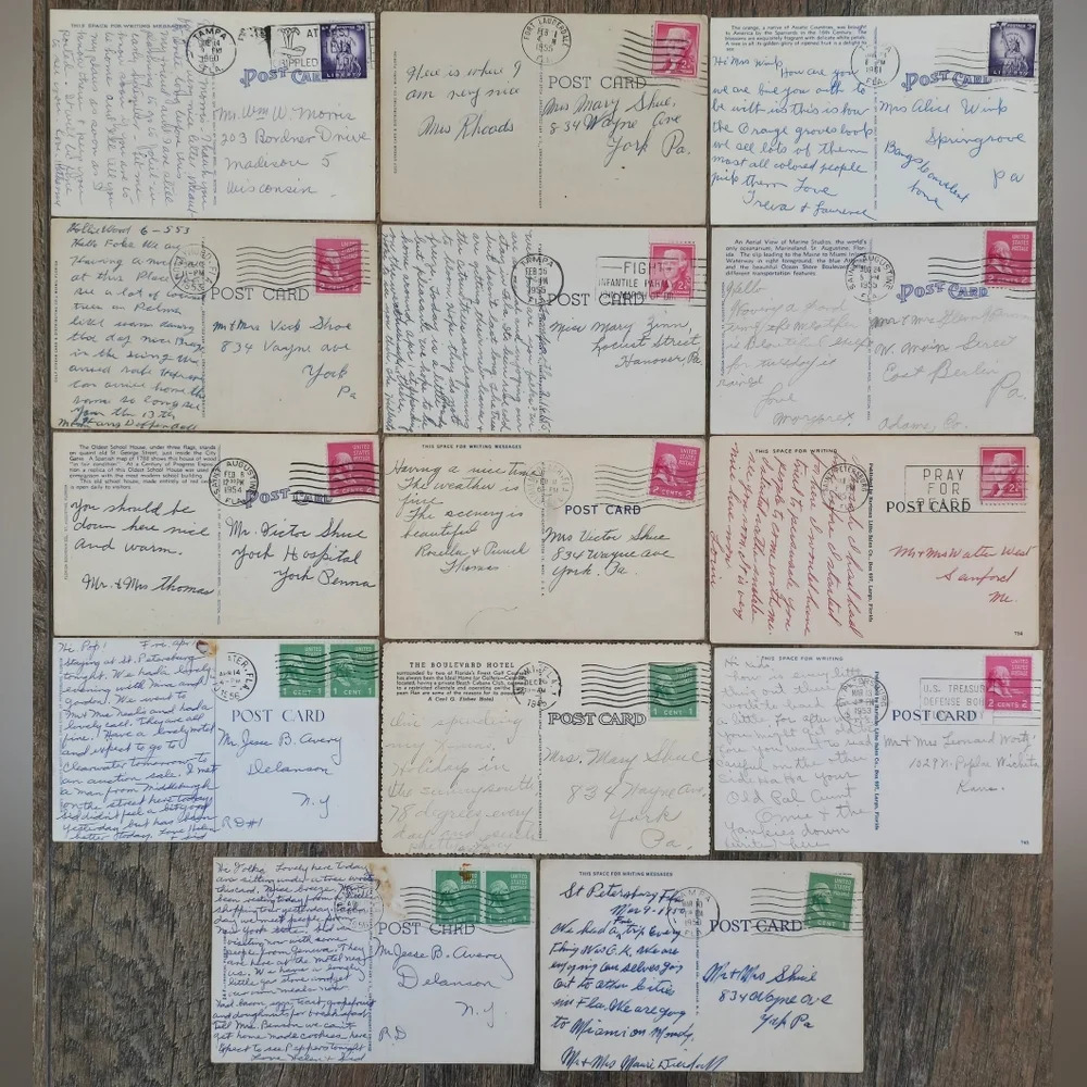 Lot of 36 Fabulous Vintage FLORIDA Postcards & Souvenir Booklets - Picture 5 of 7